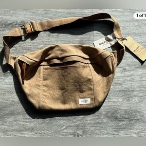 Margot Tan Messenger Bag Sleek Durable Design